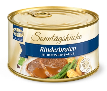 KEUNECKE Rinderbraten in Rotweinsauce